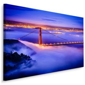 MyBestHome BOX Plátno Golden Gate Bridge, San Francisco I. Varianta: 100x70