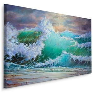 Plátno Vlny Na Pobřeží Varianta: 100x70