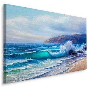 Plátno Rozbouřené Moře Varianta: 120x80