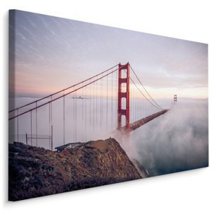 MyBestHome BOX Plátno Golden Gate Bridge, San Francisco II. Varianta: 100x70