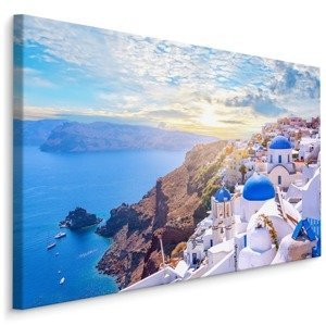 Plátno Moře A Slunečné Řecko Varianta: 100x70