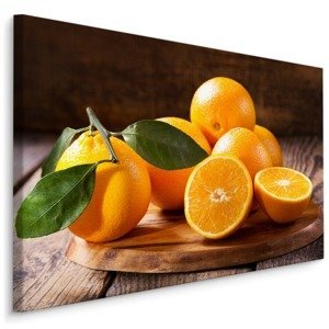 MyBestHome BOX Plátno Šťavnaté Pomeranče Varianta: 120x80