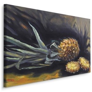 MyBestHome BOX Plátno Malovaný Ananas Varianta: 100x70