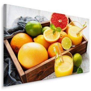 MyBestHome BOX Plátno Ošatka Citrusů Varianta: 40x30