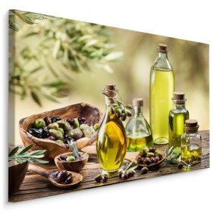 MyBestHome BOX Plátno Olivový Olej S Kořením Varianta: 100x70