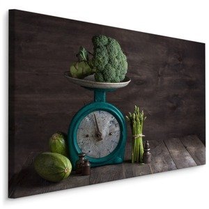 MyBestHome BOX Plátno Zelenina Na Váze Varianta: 100x70