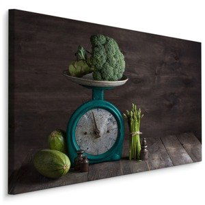 MyBestHome BOX Plátno Zelenina Na Váze Varianta: 90x60