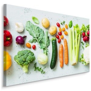 MyBestHome BOX Plátno Čerstvá Zelenina Varianta: 100x70