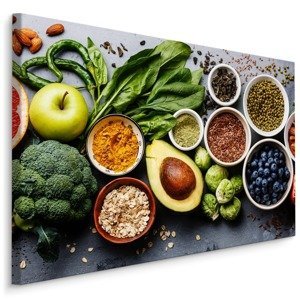 MyBestHome BOX Plátno Zelenina S Ovocem A Kořením Varianta: 120x80