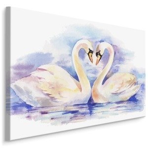 MyBestHome BOX Plátno Milující Labutě Varianta: 100x70