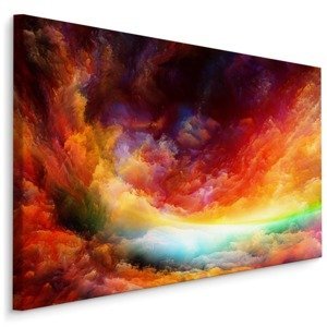 MyBestHome BOX Plátno Abstraktní Barvy Oblohy Varianta: 100x70