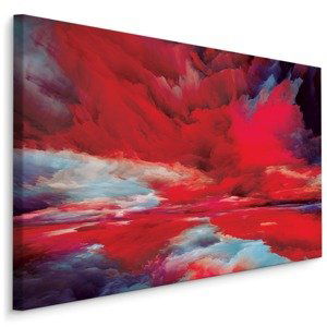 MyBestHome BOX Plátno Abstraktní Červená Obloha Varianta: 120x80
