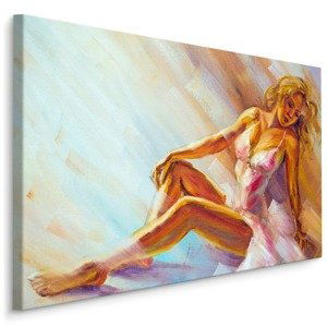 MyBestHome BOX Plátno Malovaná Baletka Varianta: 120x80