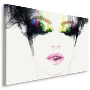 MyBestHome BOX Plátno Abstraktní Ženská Tvář Varianta: 100x70