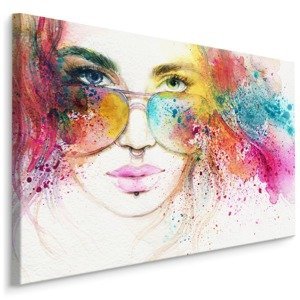 MyBestHome BOX Plátno Žena Ve Slunečních Brýlích Varianta: 100x70