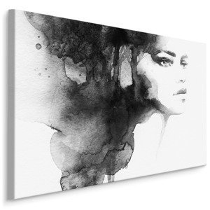 MyBestHome BOX Plátno Černobílý Portrét Ženy Varianta: 120x80