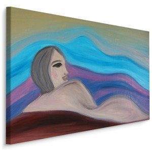 MyBestHome BOX Plátno Abstraktní Obraz Ženy Varianta: 100x70