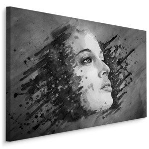 MyBestHome BOX Plátno Realistická Malba Ženské Tváře Varianta: 90x60