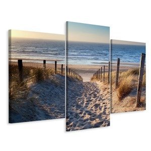 Vícedílné plátno Pláž Severního Moře 3D I. Varianta: 40x60
