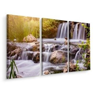 Vícedílné plátno Vodopád V Džungli II. Varianta: 40x60