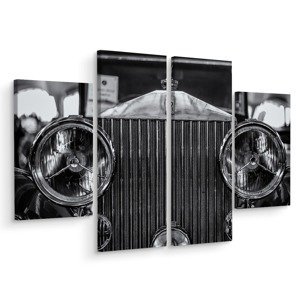 MyBestHome BOX Vícedílné plátno Rolls Royce Zblízka Varianta: 120x160
