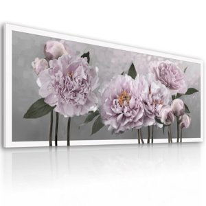 Obraz na plátně PEONY B 120x50 cm Ludesign