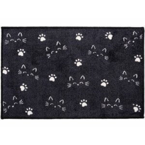Kusový koberec - kobereček CAT I. černá 40x60 cm Multidecor