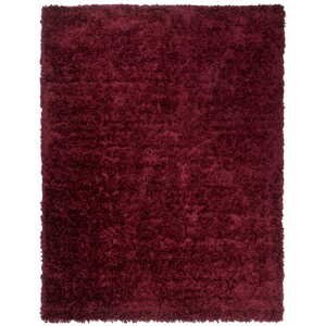 Kusový koberec SHAGGY JUST vínová 60x100 cm Multidecor