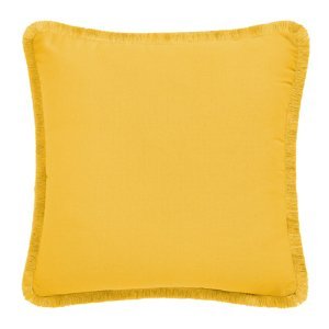 Polštář CHICA BOCCA 100% bavlna mustard/hořčicová 40x40 cm Mybesthome Varianta: Povlak na polštář s výplní, 40x40 cm