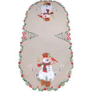 Ubrus - běhoun na stůl SNOWMAN 40x85 cm Mybesthome