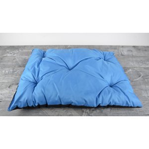 Prošívaný polštář pro psy 90x60 cm, modrá, Mybesthome