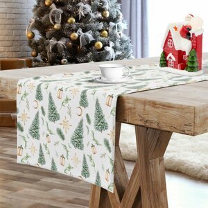 Vánoční ubrus - běhoun na stůl CHRISTMAS JOY II. 40x180 cm Mybesthome