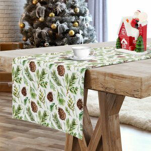Vánoční ubrus - běhoun na stůl CHRISTMAS JOY VII. 40x140 cm Mybesthome