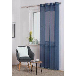 Dekorační záclona SOFIA modrá 140x260 cm (cena za 1 kus) MyBestHome