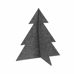 Vánoční stromeček PINE šedý různé velikosti Mybesthome Rozměr: 22x23 cm