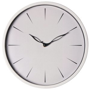 Nástěnné hodiny OASIS bílá Ø 30 cm Mybesthome