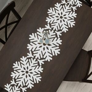 Vánoční ubrus - běhoun na stůl SNĚŽENKA 37x155 cm Mybesthome