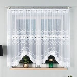 Dekorační oblouková krátká záclona BASTIA 160 bílá 300x160 cm MyBestHome
