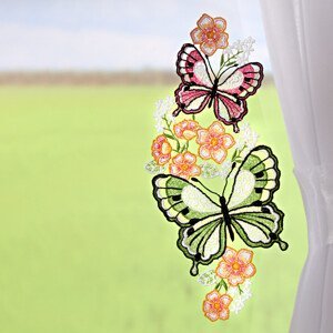Textilní dekorace "Motýli"