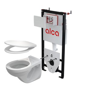 Set 5v1 pro závěsné WC Alca Sádromodul AM101/1120 WC Alca