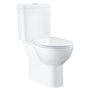 WC kombinované Grohe Bau Ceramic svislý odpad Rimless včetně sedátka