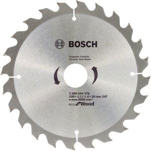 Kotouč pilový Bosch Eco for Wood 190×30×2,2 mm 24 z.