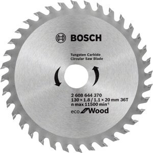 Kotouč pilový Bosch Eco for Wood 130×20×1,8 mm 36 z.