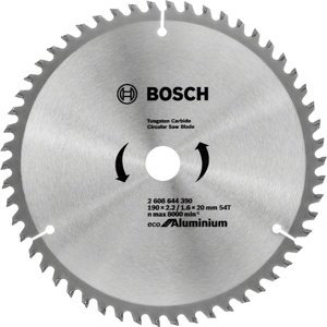 Kotouč pilový Bosch Eco for Aluminium 190×20×2,2 mm 54 z.