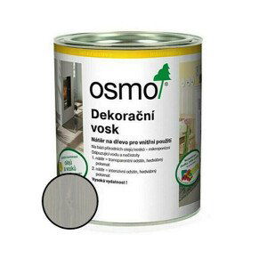 Vosk dekorační Osmo 3119 hedvábně šedý 0,375 l