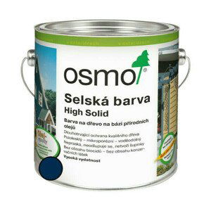 Nátěr venkovní Osmo 2506 Selská barva královská modř 2,5 l