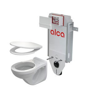 Set 5v1 pro závěsné WC Alca Renovmodul AM115/1000 WC Alca