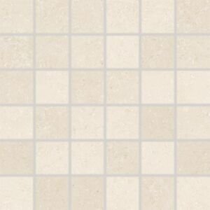 Mozaika Rako Base 5×5 cm (set 30×30 cm) světle béžová DDM06431