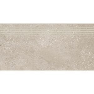 Schodovka Rako Betonico 30×60 cm tmavě béžová DCPSE794