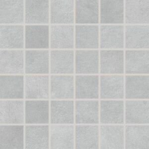 Mozaika Rako Extra 5×5 cm (set 30×30 cm) světle šedá DDM06723